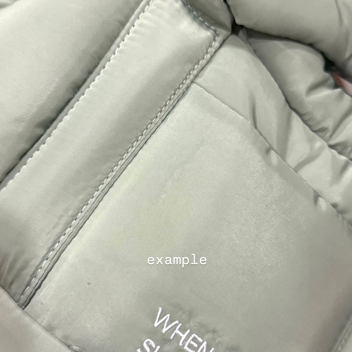 Imperfect Oncloud9 Puffer Bag (Sage)