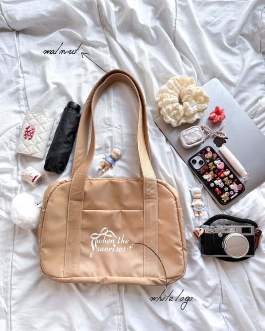 Journée Tote in Walnut