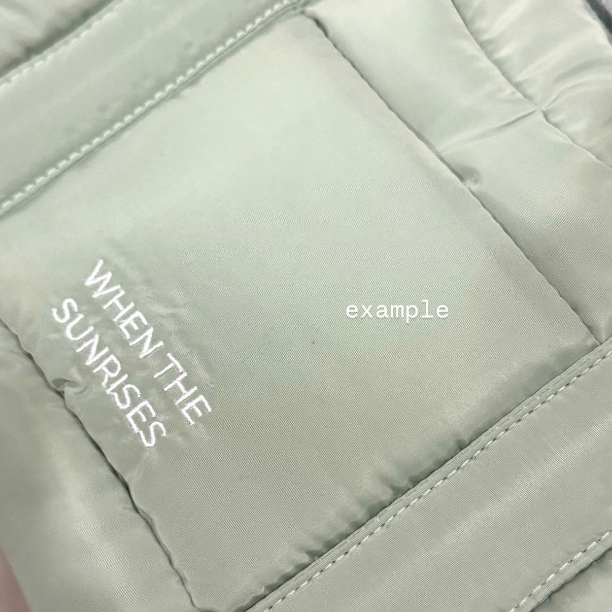 Imperfect Oncloud9 Puffer Bag (Sage)