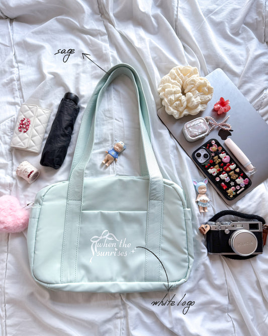 Journée Tote in Sage