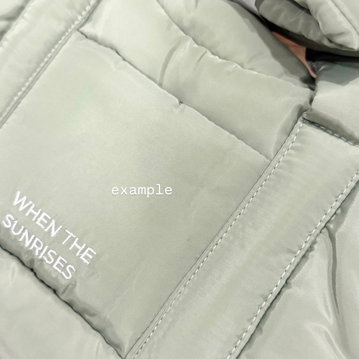 Imperfect Oncloud9 Puffer Bag (Sage)